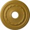 Ekena Millwork Federal Ceiling Medallion (Fits Canopies up to 8 1/2"), 15 3/8"OD x 3 5/8"ID x 1"P, Pharaohs Gold CM15FEPGS - alternate 1